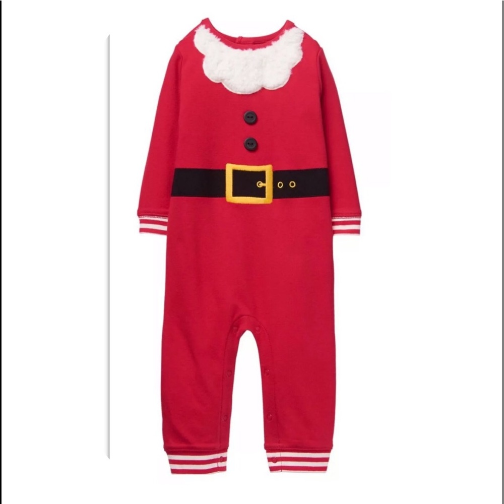Gymboree Santa Claus 1-Piece Costume Jumpsuit baby